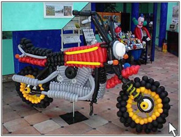 Motorcicle Balloon